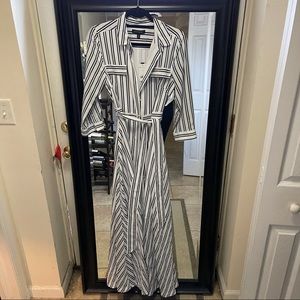 Banana republic striped maxi